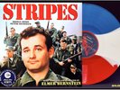 STRIPES Soundtrack LP on RED WHITE BLUE VINYL Elmer Bernstein /1000 Bill Murray