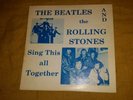 THE BEATLES and THE ROLLING STONES Sing This All Together LP 1977 2-LP