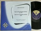 MAURICE GENDRON cello sonatas BEETHOVEN FRANCAIX 1stPress 1950s TELEFUNKEN MINT