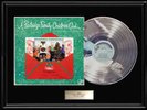 PARTRIDGE FAMILY CHRISTMAS CARD WHITE GOLD PLATINUM TONED RECORD LP NON RIAA