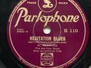 AL BERNARD & THE GOOFUS FIVE - 'HESITATION BLUES’ PARLOPHONE 78, RED HOT & E+