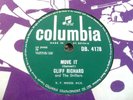 CLIFF RICHARD: MOVE IT 1958 COLUMBIA 78RPM EX RARE GREAT COPY