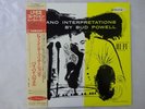 Bud Powell Piano Interpretations By   Norgran POJJ-1523 Japan  VINYL LP OBI