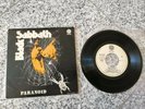 Black Sabbath Paranoid 7'45 EP 1972 Very Rare Portuguese Press