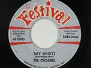 R&B Rocker 45 - Cyclones - Say What? - Festival - mp3