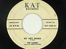 Rockabilly 45 - Sabres - My Hot Mama - Kat - mp3 - rare original