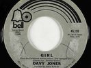 Psych Pop 45 - Davy Jones - Girl - Bell - mp3 - Monkees