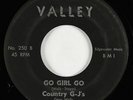 Rockabilly 45 - Country G-J's - Go Girl Go - Valley - mp3 - rare original