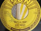 ELVIS PRESLEY SUN 45 209 Blue Moon Of Kentucky “That’s All Right