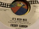Rock N Roll  45 Freddy Cannon Its Been Nice/ups And Downs Of Love Swan