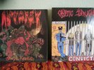 Autopsy and Cryptic Slaughter first pressing