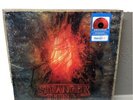 Stranger Things Season 1 & 2 Vinyl Walmart Red Black Swirls + Poster + Slipmat