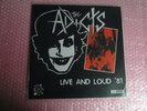 The Adicts - Live And Loud 81 -Limited  Edition -66/300 -2007