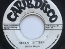 DERRICK MORGAN rare Seven Letters reggae rocksteady Caribdisco 45 LISTEN