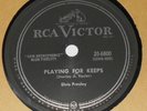 RCA Victor 20-6800 Elvis Presley Playing For Keeps / Too Much 78 RPM E E