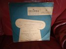 The First LP. Columbia ML4001 Milstein Mendelssohn Violin Concerto Bruno Walter