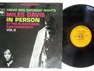 MILES DAVIS IN PERSON VOL.2 COLUMBIA/CBS PSS-90-C JAPAN FLIPBACK COVER VINYL LP