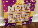 RARE - NOW  That's What I Call Merry Christmas Various Artists Clear Vinyl 2 Lp