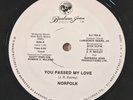 NORFOLK ORCHESTRA You Passed My Love 12