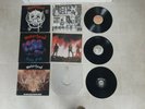 THREE MOTORHEAD VINYL RECORDS(SELF TITLED,IRON FIST,NO SLEEP TIL THE HAMMERSMITH
