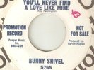BUNNY SHIVEL Youll Never Find A Love Like Mine The Slide DJ NORTHERN SOUL USA 45