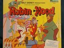 Vintage Walt Disney Productions Story and Songs from ROBIN HOOD Vinyl 1973