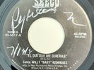 * WILLY El Baby RODRIGUEZ El Dia Que Me RARE LATIN JAZZ BOLERO Seeco 45 HEAR