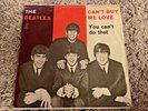 The Beatles - Can't Buy Me Love - Danish Parlophone 7