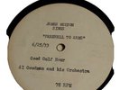 1933 RADIO AIRCHECK, GOOD GULF HOUR w/AL GOODMAN AND ORCH JAMES MELTON. E-- COND