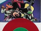 JOHN DENVER & THE MUPPETS Have Yourself A Merry Christmas RED vinyl promo 45 PS