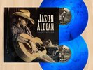 BLUE VINYL---- JASON ALDEAN Rearview Town 2LP RECORD SET You Make It Easy 1004
