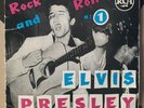 EP 45T Elvis Presley – Rock And Roll N° 1 Label Noir (Minuscule) 1958/59 VG+/VG+