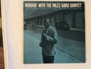 Miles Davis  “Workin withThe Miles Davis Quintet” NM- Vinyl  Prestige 7166 RVG