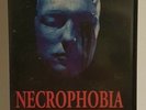 Necrophobia Ex-Rental Bizarre Big Box VHS Tape RARE   Film Horror Shocking