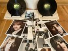 THE BEATLES “White Album” 1969 UK Reissue Poster + 4 Photos Near Mint Vinyls