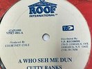 Cutty Ranks A Who Seh Me Dun Vinyl Record Dancehall Reggae VP Records 1992