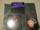 Black Sabbath LP lot, Master of Reality, We sold our soul for Rock and Roll, par