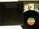 AC/DC BACK IN BLACK ATLANTIC P-10906A JAPAN VINYL LP