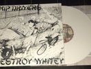 Nip Drivers Destroy Whitey White Vinyl Black Flag Nofx Germs Circle Jerks