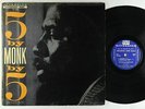 Thelonious Monk - Five By Monk By Five LP - Riverside - RLP 12-305 Mono DG