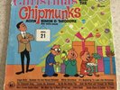 Christmas With The Chipmunks Vinyl LP - Mistletoe Records - Vintage Record