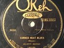 OKEH 8630; SLOPPY HENRY Canned Heat Blues/ Long, Tall Disconnected Mama
