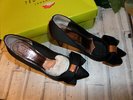 Ted Baker Ichlibi Pointed Toe Stiletto Court Shoes Black Size 4 WITH BOX