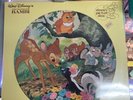 DISNEY * Original Seal* Picture Disc BAMBI Movie  Album LP VINYL 1981 Rare