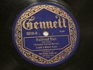 JAZZ LADD'S BLACK ACES Railroad Men / Great White Way Blues GENNETT 5018