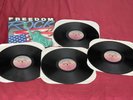 FREEDOM ROCK - 4 VINYL LP SET (1987) SESSIONS OP-4510 VARIOUS ARTISTS SUPER RARE