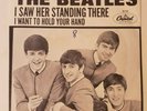 Beatles - I Want to Hold Your Hand / Saw Her Standing There 45 w/Picture Sleeve