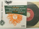 MICHEL CHAUVETON violin recital - BURT ANDERSON Piano / LUMEN LD 1 426 A EX+/NM