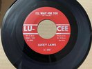 Lucky Laws NORTHERN SOUL DOOWOP 45 I'll Wait For You I'm Not Teasing LU-CEE HEAR