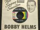 Bobby Helms Jingle Bell Rock / Captain Santa Claus Decca Paper Sleeve VG Sound